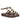 Ellie Brown Leather Footbed Sandals
