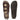Ellie Brown Leather Footbed Sandals