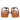 Jolene Beige Leather Flat Sandals