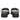 Melany Black Leather Platform Sandals