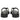 Jolene Black White Leather Flat Sandals