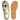 Leyla Platin Leather Flat Sandals