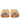 Enya Tan Leather Flat Sandals