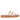 Cloe Crystal Cord Tan Flat Sandals