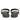 Eileen Black Leather Flat Sandals