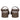 Marlowe Dark Brown Leather Platform Sandals