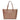 Favore Women Peach Leather Structured Shoulder Bag