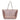 Favore Peach Womens Leather Structured Shoulder Bag